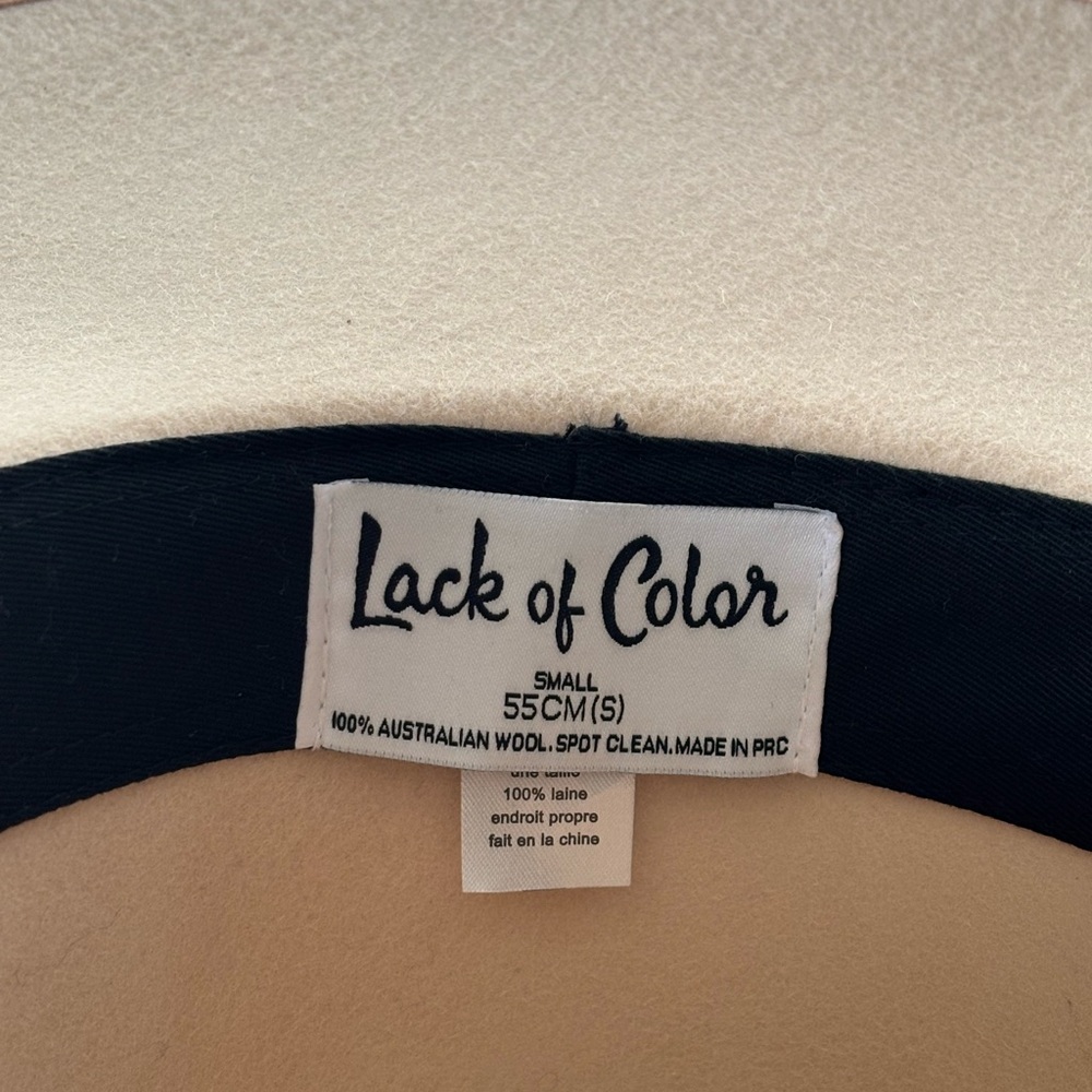 Lack of Color Ivory Rancher Boater Hat - Picture 7 of 9